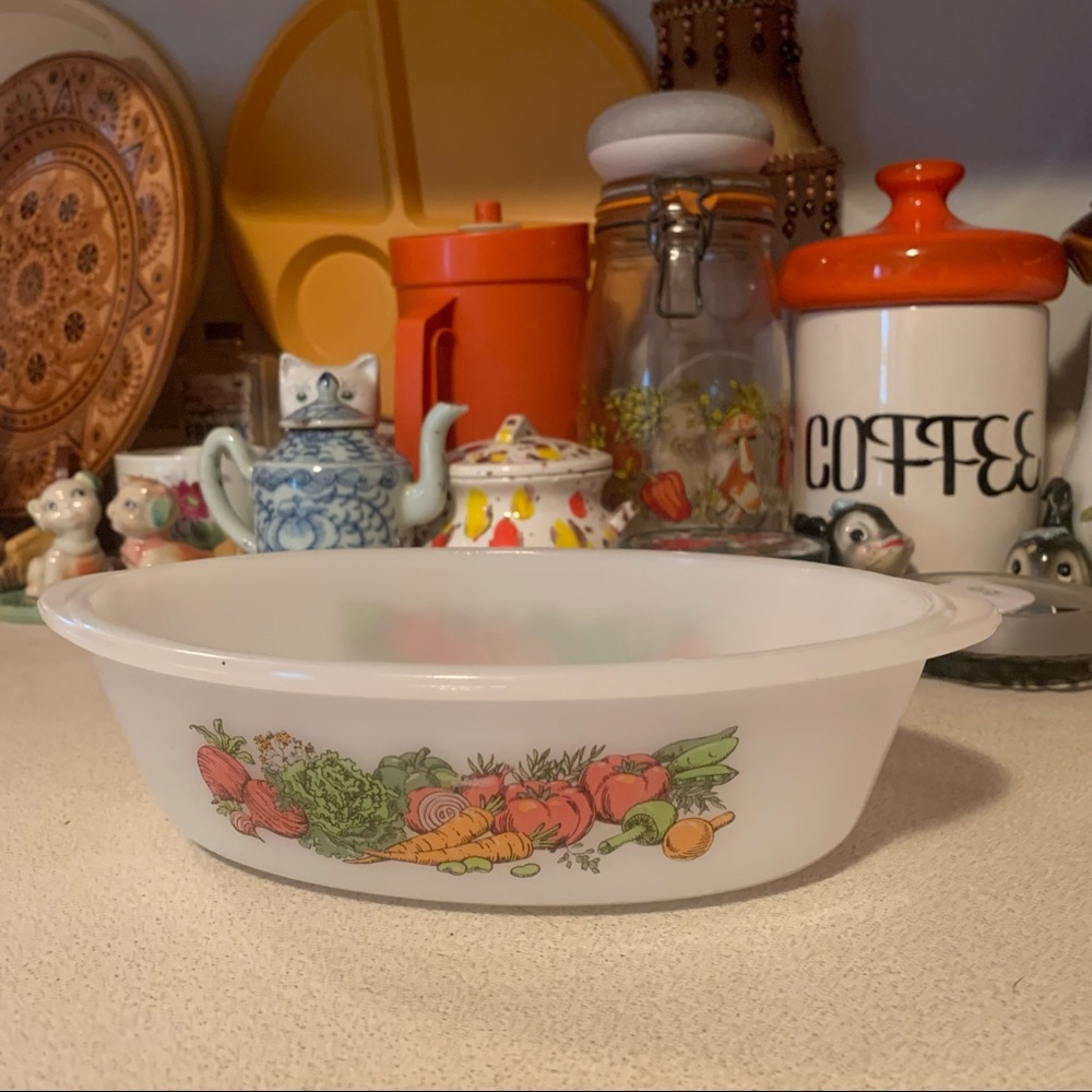 Glasbake vintage casserole dish